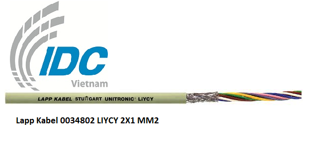 Lapp kabel 0034802 LIYCY 2X1 MM2